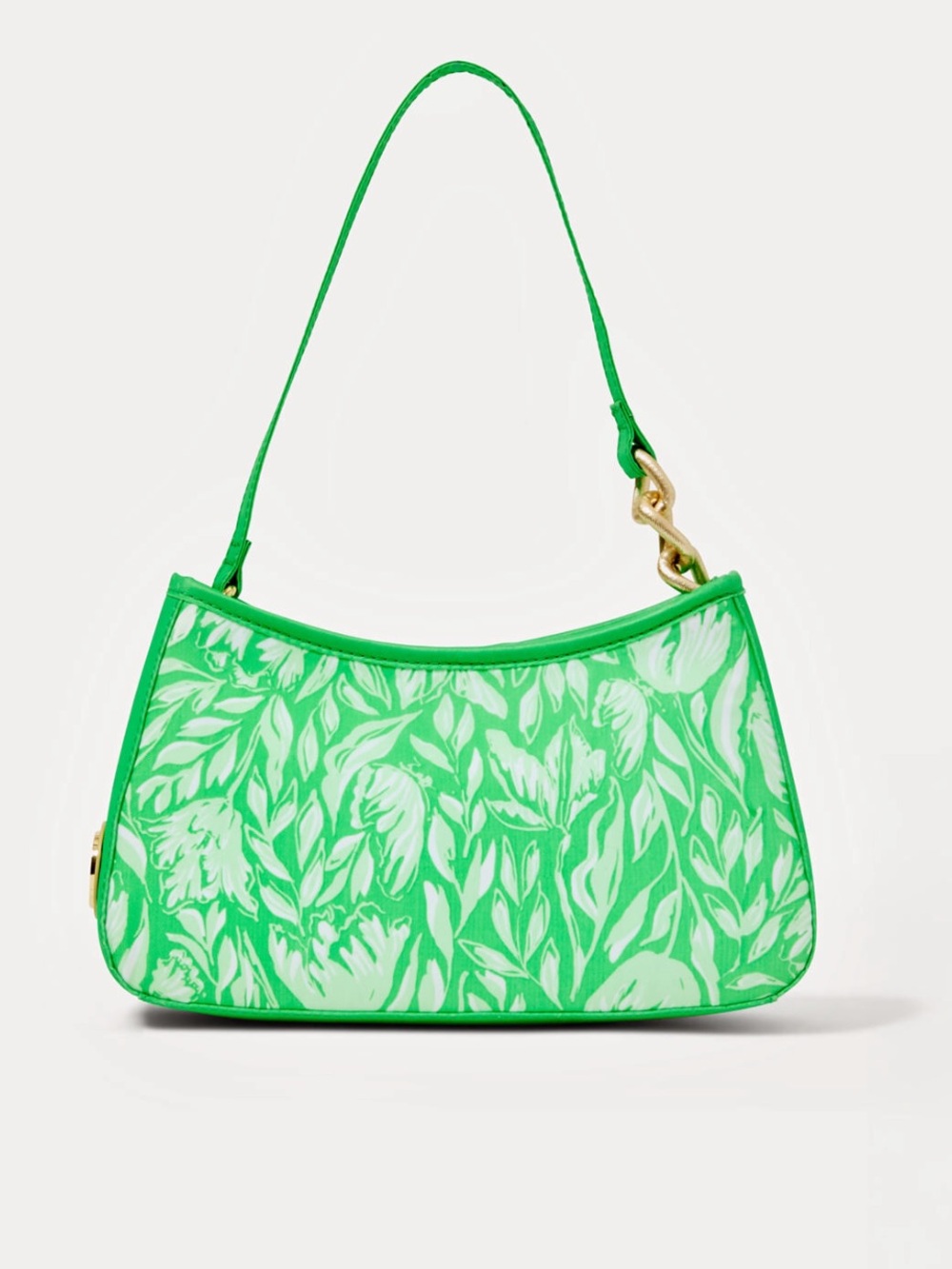 Lilly Pulitzer TAMARA SHOULDER BAG FAUNA GREEN